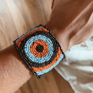 beautiful beaded cuff